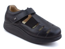 141608W Сурсил-Орто (Sursil-Ortho), туфли для взрослых , ригидная подошва, диабетическая подкладка, кожа, черный, полнота 11 в Томске
