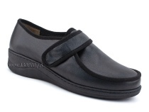 81-22-415/57 Рикосс (Ricoss) туфли для взрослых, кожа, черный, полнота 9 в Томске