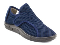 010ПБ-Ж-Т4 С  (77202-33386) Алми (Almi), туфли для взрослых, текстиль, синий в Томске