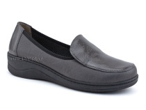 84-51И-22-402/30 Рикосс (Ricoss) туфли для взрослых, кожа, серый, полнота 9 в Томске